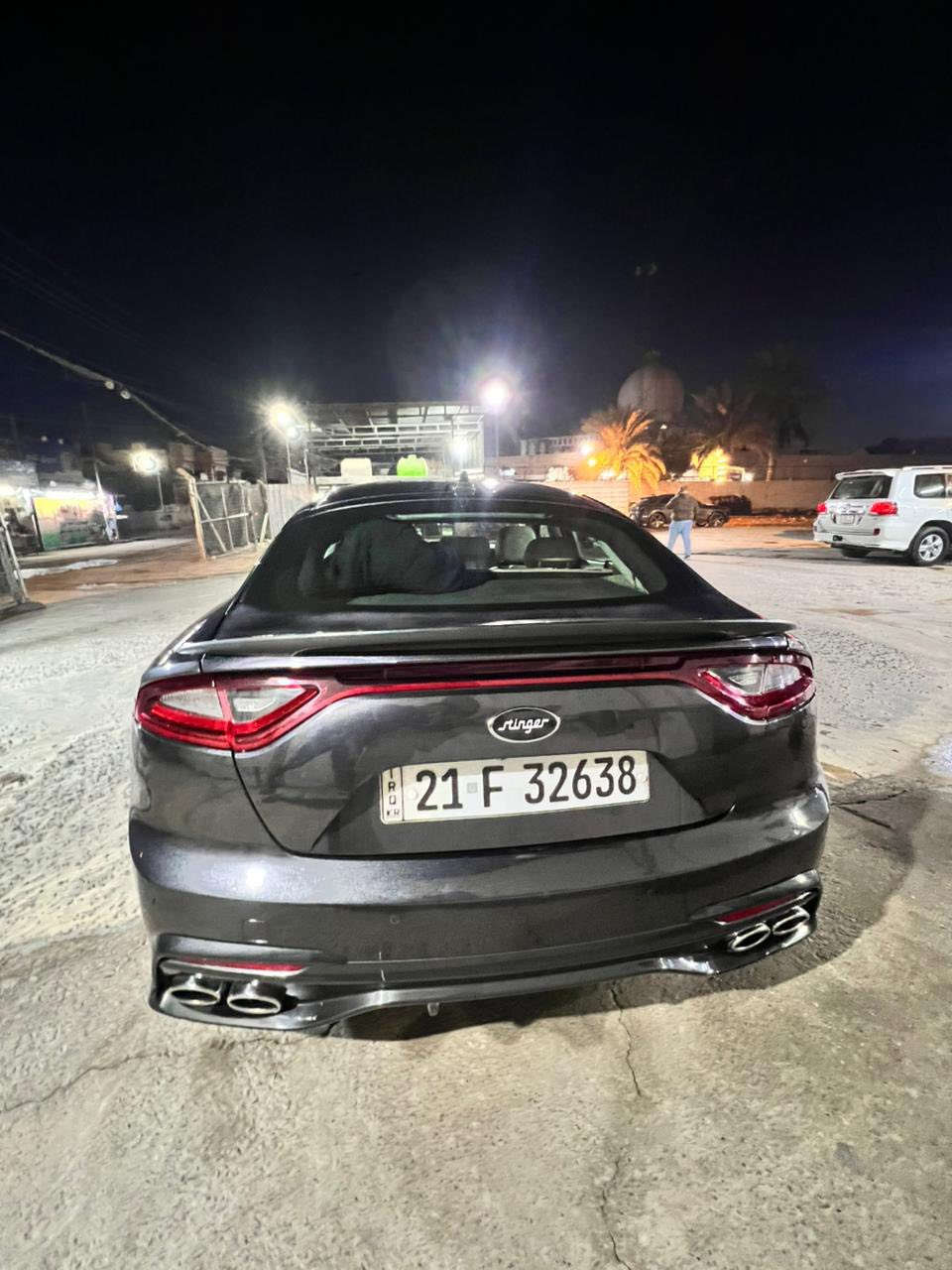 كيا ستكر جتي4 سلند ر للبيع2019 مواصفات الاستنكر العادي تدفئه كشنات كشنات جلد رادار نفطه عمياء تحديد مسار
كشنات كهرباء تبريد قطعتين  توقيف ذاتي    تشيغل عند بعد ترحيب. امارايت شفت  
الاضافات شوته رياضي 
عطاسات لد داخلي. 
دواخل كلهن كاربون فايبر صندوك كاربون 
لحيه شفقه مري كاربون وعليهه برمجه حلوه السياره قويه
حادث بنيد فقد مبدل السعر ١٧٥    بغداد حي الحسين مجاور. مطار بغداد***********
