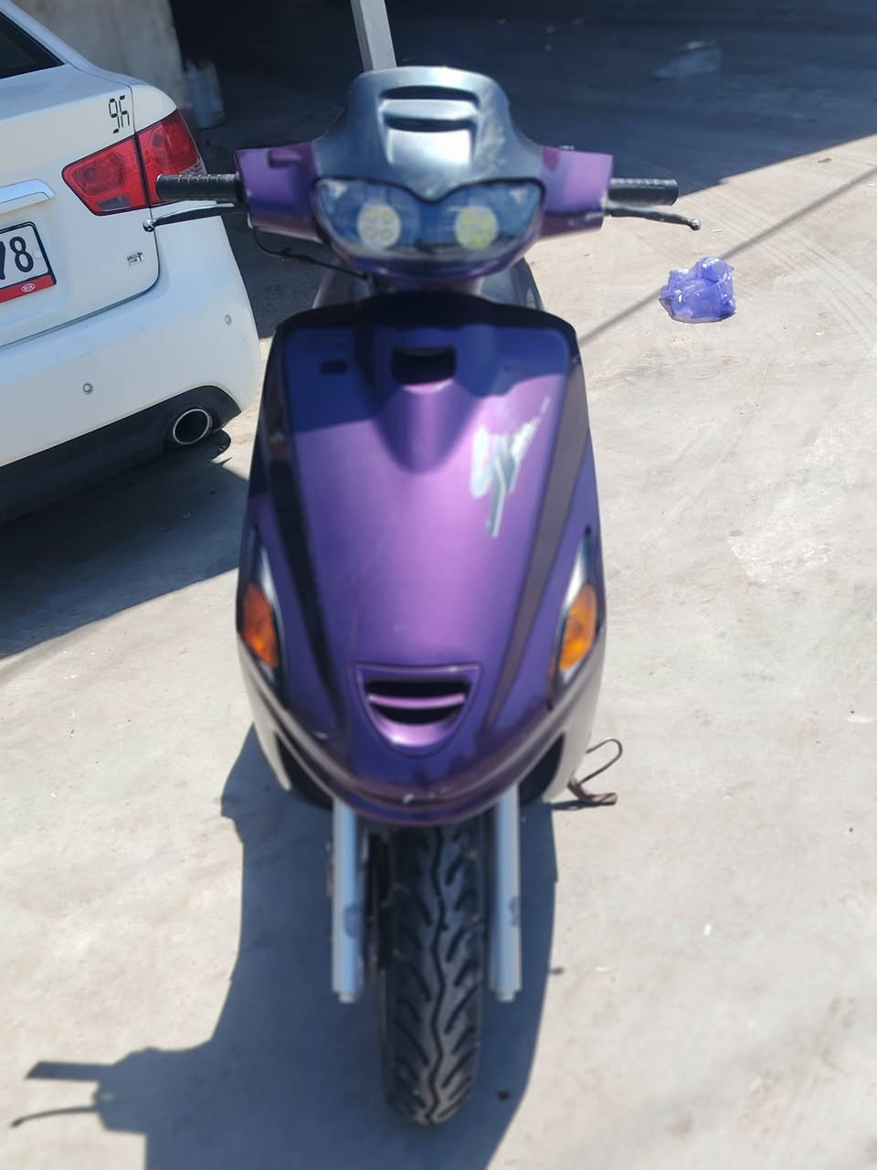 دراجه فراشه فحل للبيع
مكينه ناعمه وبرغي. مامفتوح بيها وين ماتريد افحص شلعه تخبل گهربائيات كلها شغاله 
السعر 500وبيها مجال 
مكاني بابل قضاء الهاشميه

للاستفسار الاتصال على الرقم ***********
