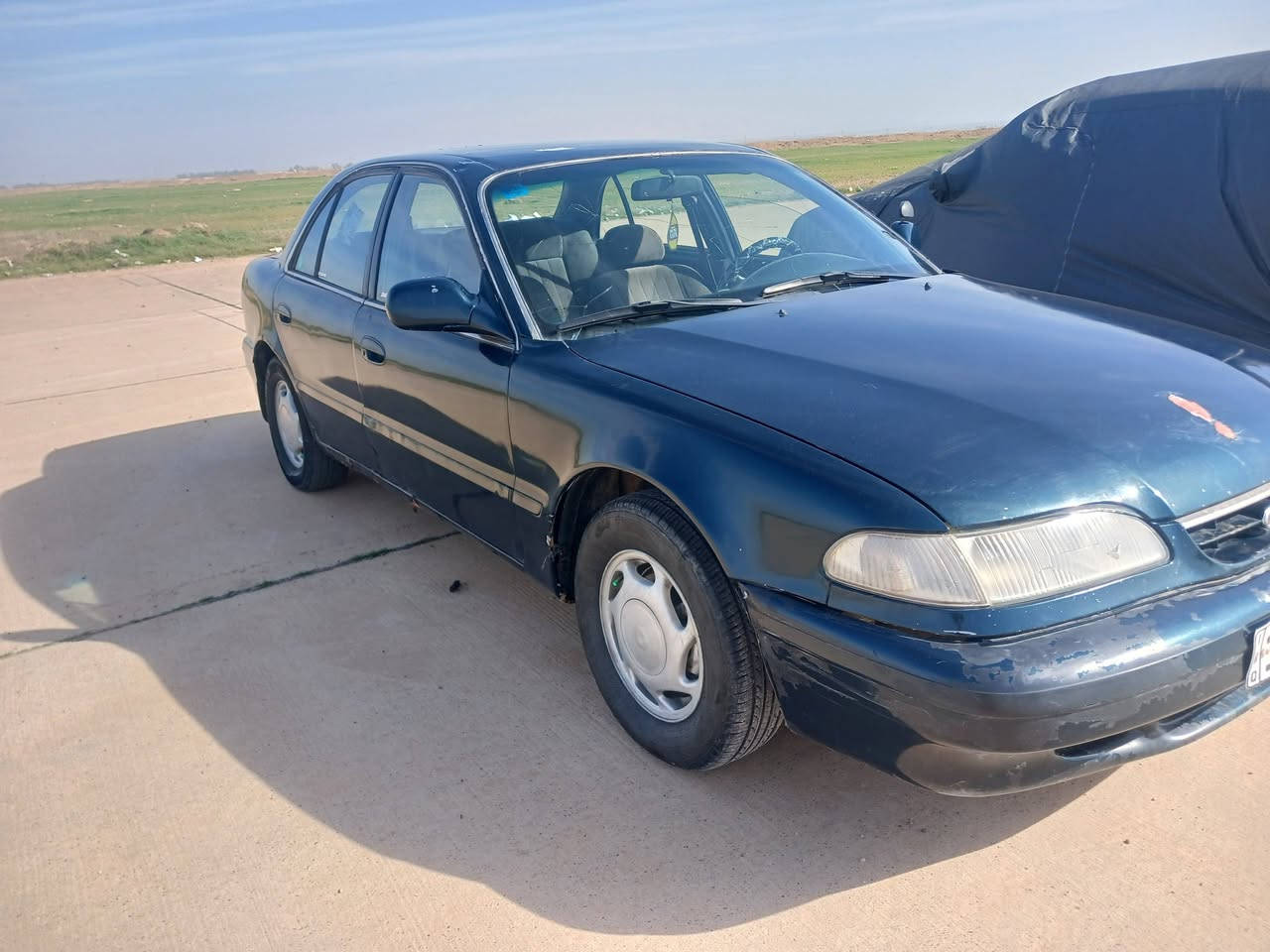 سوناتا تو موديل ١٩٩٤ كير مكينة شرط تبريد تدفئة صدرهة ٨٠ % كهربائيات كلهة شغالة لايت زنون كير عادي سنوية ٢٠٢٨ رقم انبار شرط التحويل تايرات جدد 
اخي قبل متخابر احجيلك كشرهة تعبان شوية السيارة بيهة معجون وبيهة اماكن مكفع بيهة والقمارة هم بيهة معجون واكفلك انو السيارة لا كلبة ولا دعمة ولا كص بيهة مجرد معمريهة تعمير تعبان 
السعر ٣٣ ورقة 
واذا تحب اتصل وافهمك كلشي عليهة 
***********
