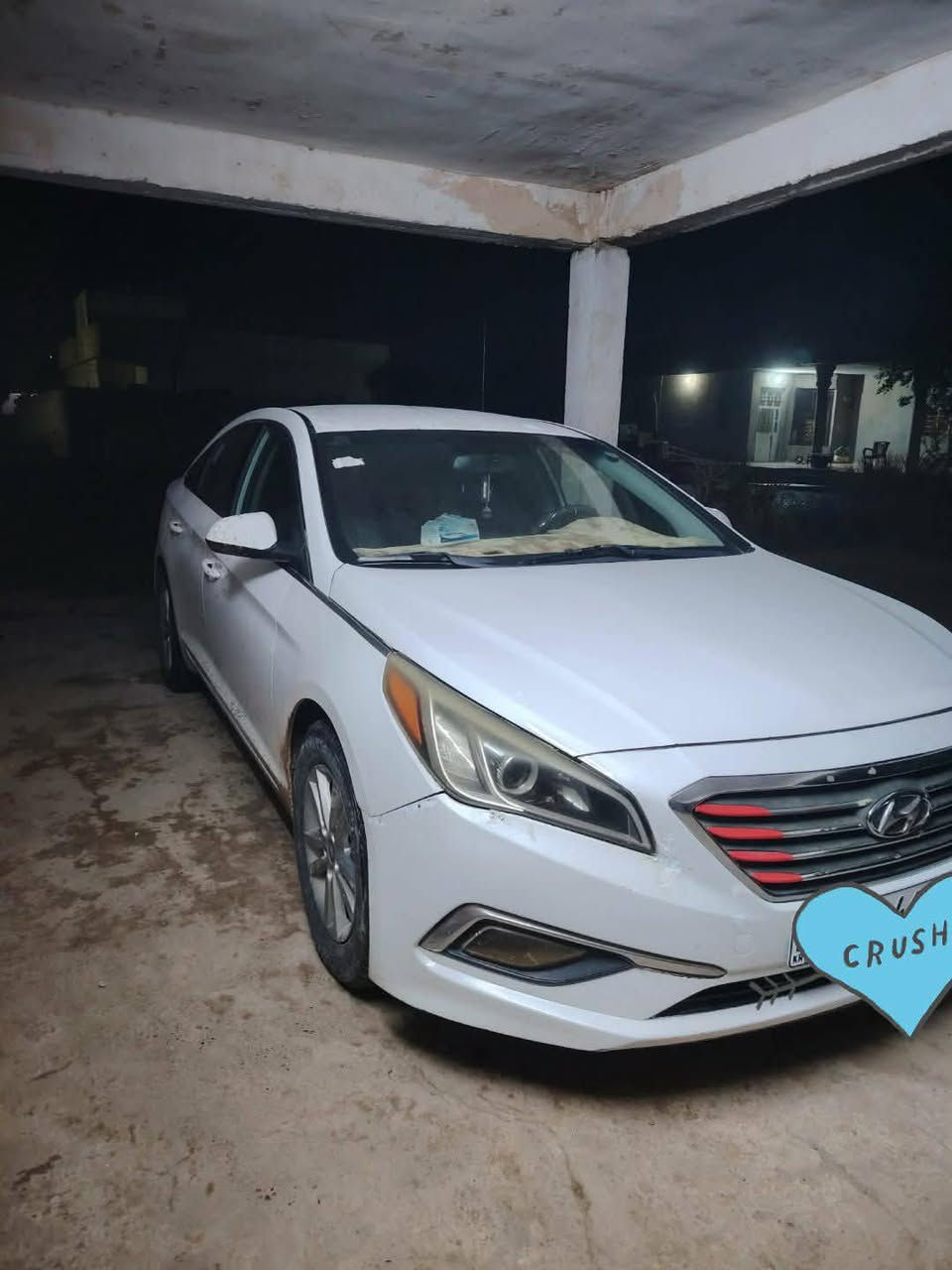 للبيع او مراوس سوناتا 2016 لون ابيض رقم اربيل دولي بيها قطعتين بونيد و جاملغ سكن بدون دواخل وبيها شويه كشر بالقمارة كير محرك شرط صدر نظيف تبريد تدفئة ثلاث انظمه ايكو سبورت عادي هزه ورقم جديد سنويه لل 2030 وبأسمي تحويل ثاني يوم سيارة مال جناي #السعر 125 ورقه وبيها مجال لا تراسلني اتصل اذا شراي ومثل ما شرحت ما بيها غير هذه الاشياء اللي ذكرتهن للاتصال هذا رقم صاحبها ***********
