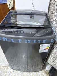 غسالة اوتماتيك Lg اقتصادية شغالة على نص امبير ماطور نحاس 16 كيلو بيها ...