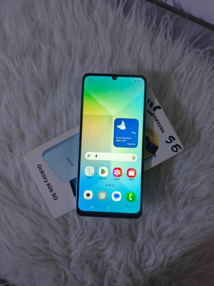 سلام عليكم A06جديد زلخ مابي كامل ملحقات مكاني شعب سعر ١٠٠
رقمي ***********متواجد وتساب ماسنر اتصال
