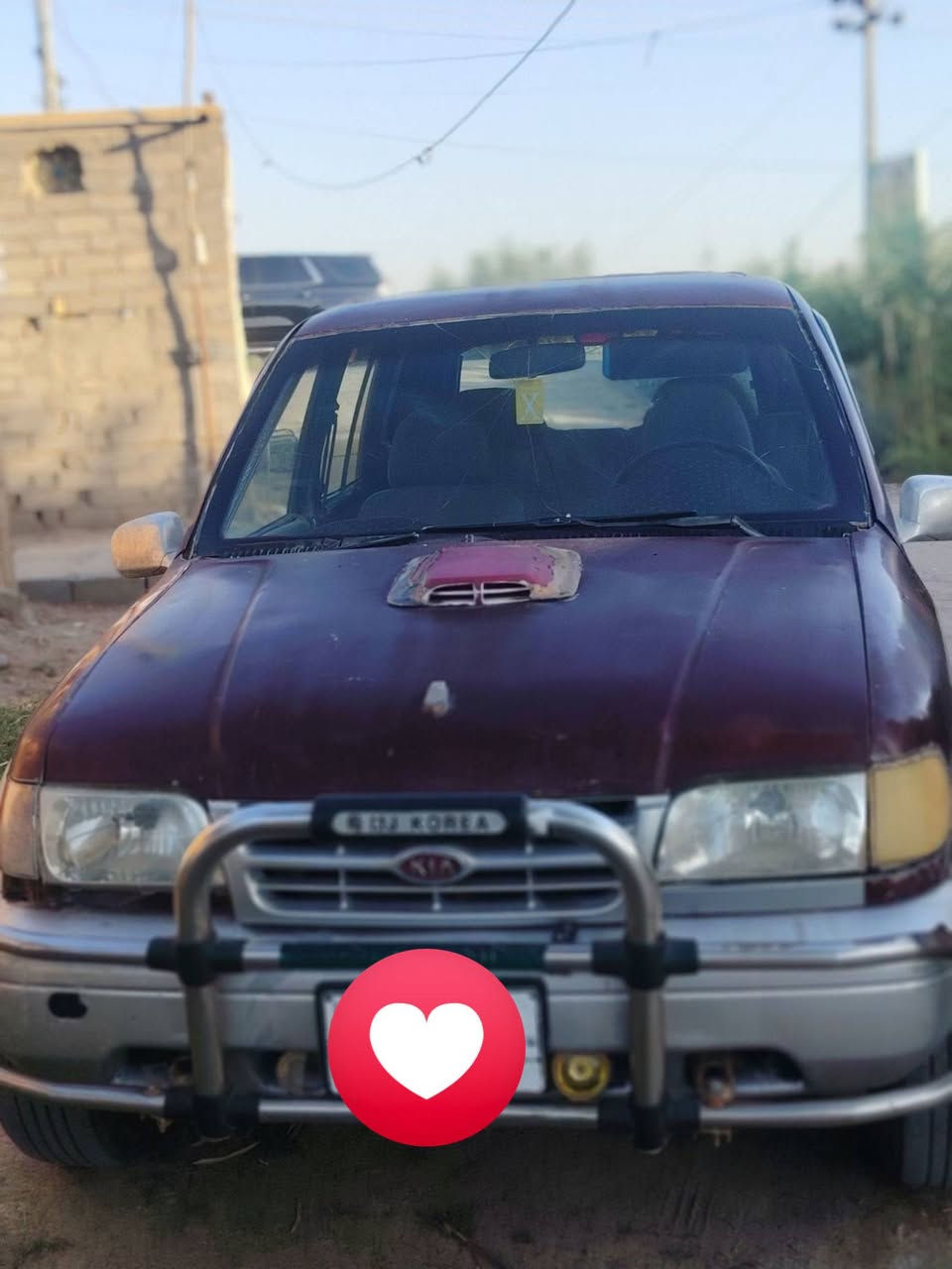 كيه سبورتج موديل 94جاهزه مكينه وكير بحاله جيده حداديه زينه تير زين رقم نجف مشروع وطني الشرعي بل ناصريه حاظر التحويل السعر 28 وبيه مجال بصيط العنوان ناصريه سوق الشيوخ
***********
