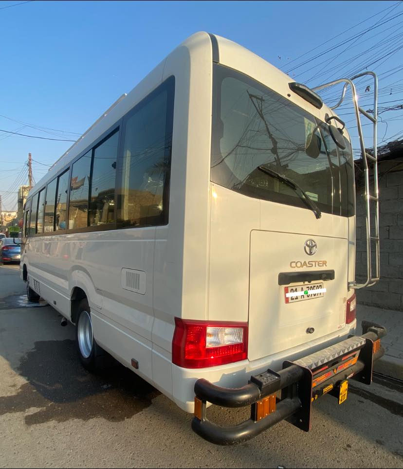 السلام عليكم كوستر البيع موديل ٢٠١٨
1 كير مكينه اكسل كفاله
2صبغ بجم فقط باقي سياره كفالة عام
3 دوشمه عام
4 قلابي 
5 تخم تايرات
6 تلبيسة كشنات محمد بلاسم ￼
7 سبايا درج درع
8 وركه إضافية 
9 تبريد محور 
10 هزة جديدة 
11 سنوية أنتهي ٢٠٣٠
12 سياره خير من الله 
سعر ٤٨٠ و بيه مجال قليل جداً ￼
***********
