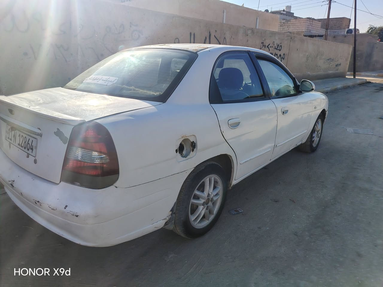 سلام عليكم
سياره دايو نوبرا موديل 2000

محرك وكير اوبترا 1600

صدر امامي كامل شرط 100%

كهربائيات شغاله من الطول للطول 

رقم سياره بغداد انكليزي راعيها ناصريه 

سنويه لل27

سياره تبريد شغال بس بي ليك بالصونده الداخله للراديتر نهاية الموسم صار ليك وعفتها. 

سياره دواخلها جديده ودشبول حاويه جديد 

تخم تاير جديد 

مكان سياره ناصريه مركز 

السعر 35وبيها مجال 

رقم الهاتف

***********
