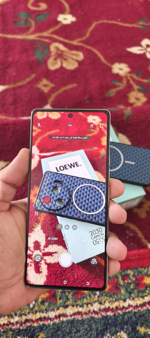 ‏كامون 30 برو 5G معالج 8200 شاشه144 هيرتز ببجي 90 فريم بكل سلاسه ذاكره 256 عشوائيه 12 شاحن 70 واط  كامرا من سوني 4K60fps كامل ملحقات مكاني ناصريه مركز *********** ناصرية, ذي قار
