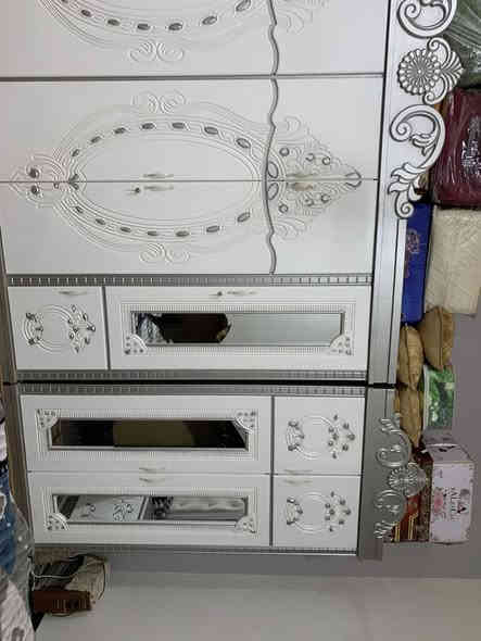 غرفة نوم نضيفه تفصال عراقي تصميم تركي طابقين عنوان ناصرية ال زيرج ***********
