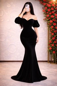 فستان • زبدة حرير • فري سايز