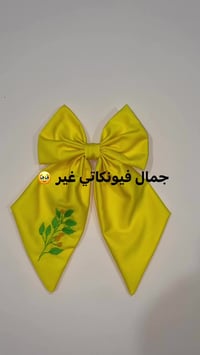 فيونكات شعر • يدوي • حسب الطلب