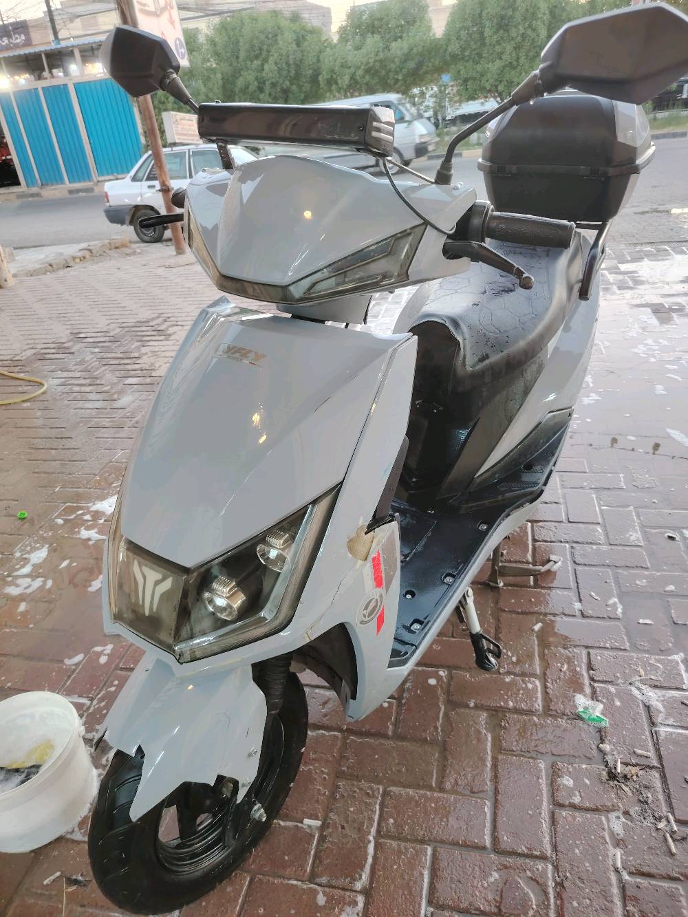 سكنس شحن /٦بطاريات /٣٢ أمبير /بطاريات جديدة/٣ سرع /٤٥٠ الف /بغداد الحسينية الراشدية