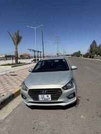 سيارة هونداي رينا وارد خليجي موديل 2020محرك 1400 ماشية 119 رقم بغداد ن...