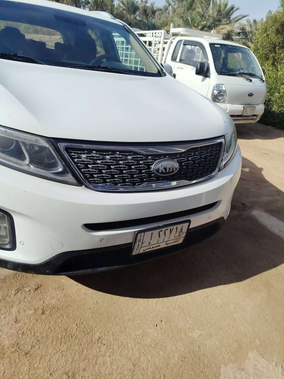 كيا سورنتو موديل 2014 رقم قادسيه
السيارة 
7 راكب 
4 سلندر
3 قطع تبريد
مري شفط
حساسات خلفية 
حاكية تحكمات 
اشاير بلمري
كاعية صندوك جلد
وهواي بعد بيهة مواصفات
كير محرك صدر تدفئة تبريد كلة مكفوول
مكاني بابل ناحية النيل 
إلسعر, 165$ وبيه مجال
***********
***********
