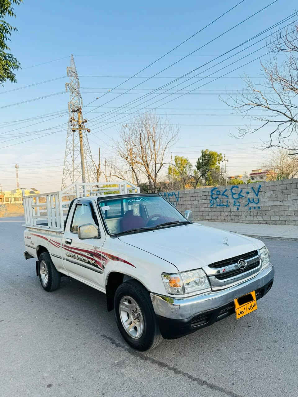 رەقەم تەلەفۆن (***********)دێر مۆدیل ٢٠١٠ موئەنەت تاک ٣ پانکە جام کارابای ناو سوور دەژبول مەرزیە تەبرید قفل مەرکەزی ٤ قولاب ١ پارچە سبوغ بێ ژورێ بەناو کردن و غەرامە بەشەرت گێر و مەکینە و ئاکسل و شانسی هەمووی بەشەرت نرخ ٦٤ وەرەقە و مەجال أربيل, العراق
