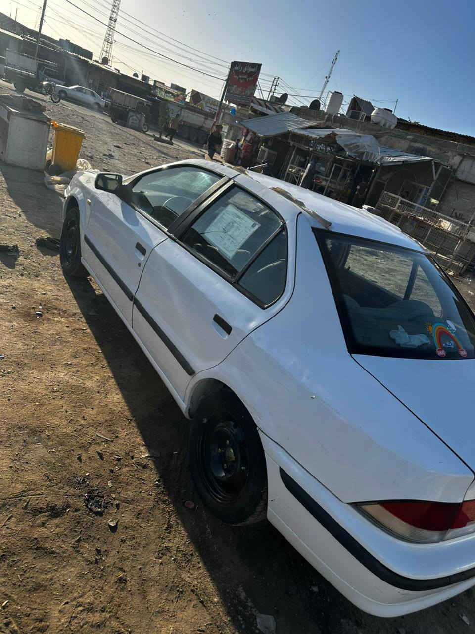 سلام عليكم سمند لبيع موديل 12 سياره بيه بس بنيد مبدل لباقي كفاله تبريد كله شغال كير مكينه بسمي السعر 42 وبيه مجال مكان نجف  ***********
