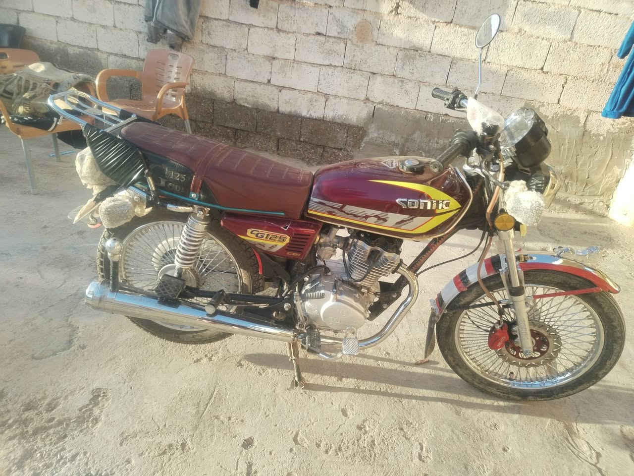 سلام عليكم دراجه البيع نضيفه مكفوله مو ديل 24 سعر 650ديالي بلدروز ***********
