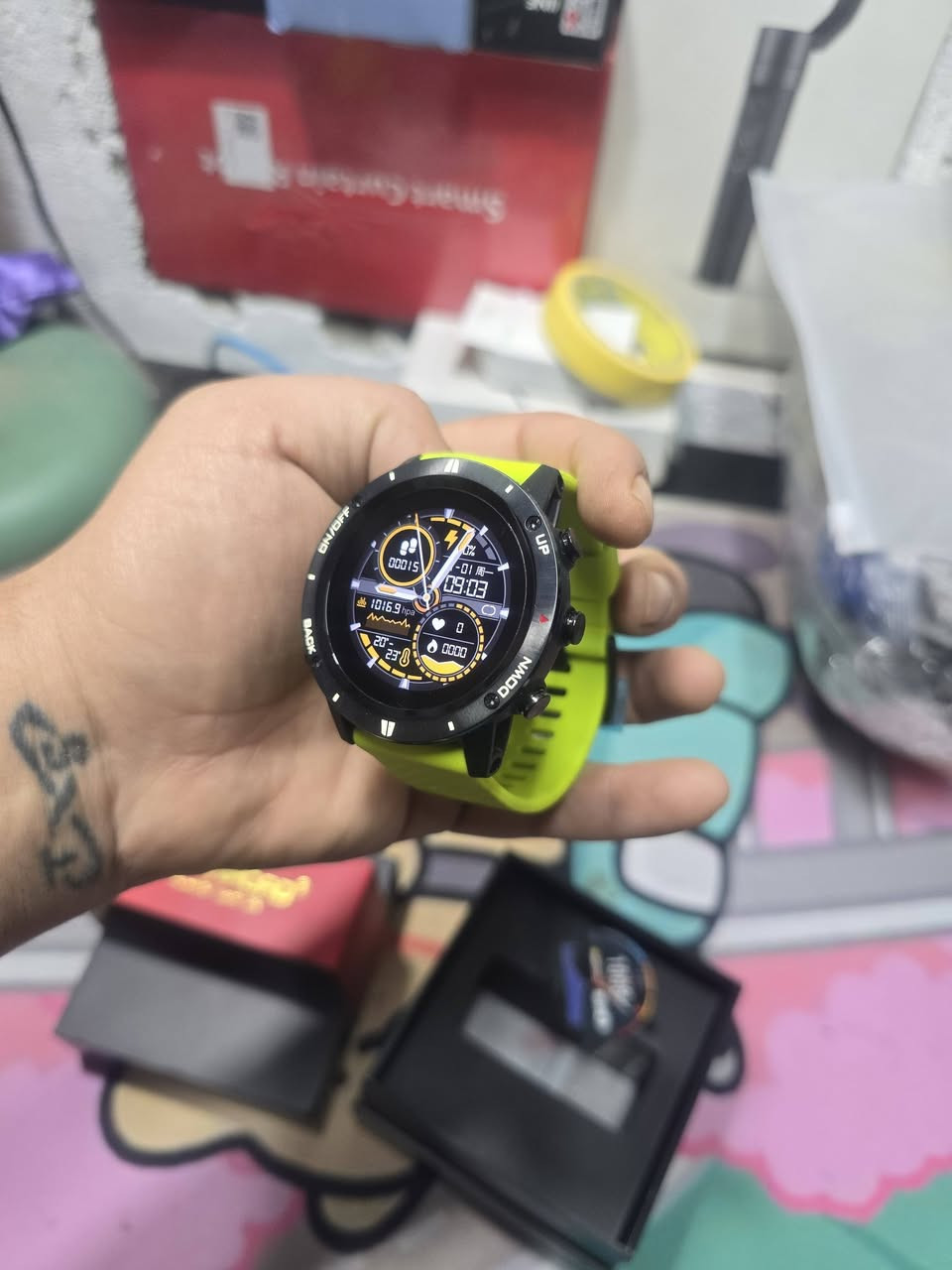 ساعه سمارت جديده


**إذا كنت صاحب هذا الإعلان وتريد حذفه لأي سبب، رجاءا أرسل رسالة إلى الدعم الفني**