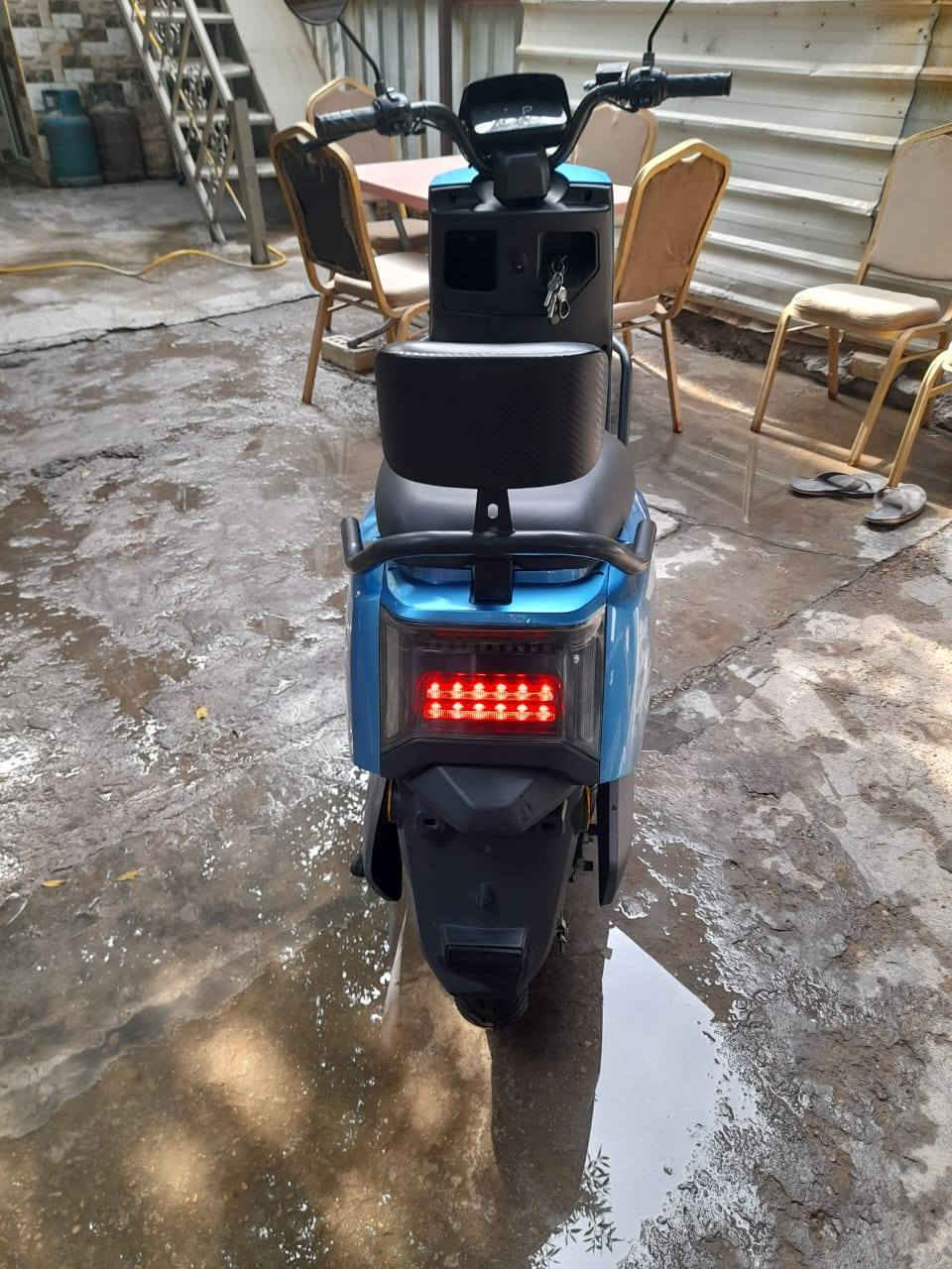 دراجه الريان للبيع السعر 750 الف دينار دراجه استعمال قليل ماشية 7000 وصولات موجودة نظيفه اخت الجديدة مكاني بغداد للاستفسار ***********
