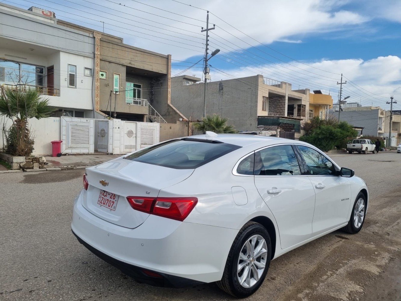 للبيع Cheverolet Malibu LT
شفروليت ماليبو  2024 مواصفات LT وارد امريكي 
كلين بدون ضرر فقط دعامية امامية صور امريكا مرفقة و السونار مع المنشور .
المسافة المقطوعة 50km الف .
محرك 1500 تيربو .
رقم اربيل دولي بأسمي تحويل مباشر .
سيارة نضيفة جداً مثل مموضح بل صور استخدام شخصي السعر 135 و بيها مجال 
عنوان بغداد السيدية 

***********
***********