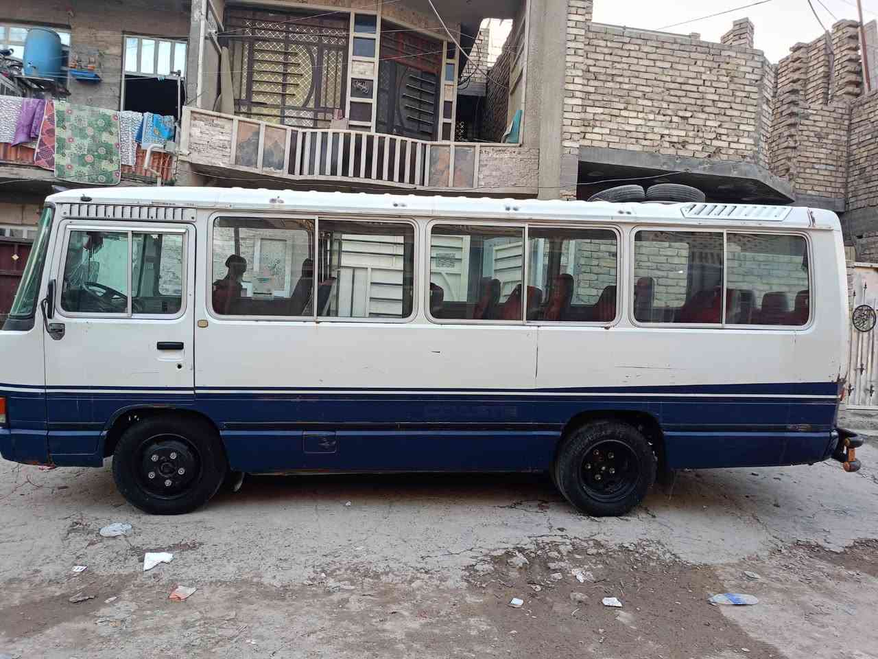 سلام عليكم كوستر للبيع موديل ٨٩ معمره عام بيه حصه كاز رقمه احمر مكان كربلاء رقم الهاتف ***********
محوره مكينه كيا  بنكو السعر ٩ مليون
