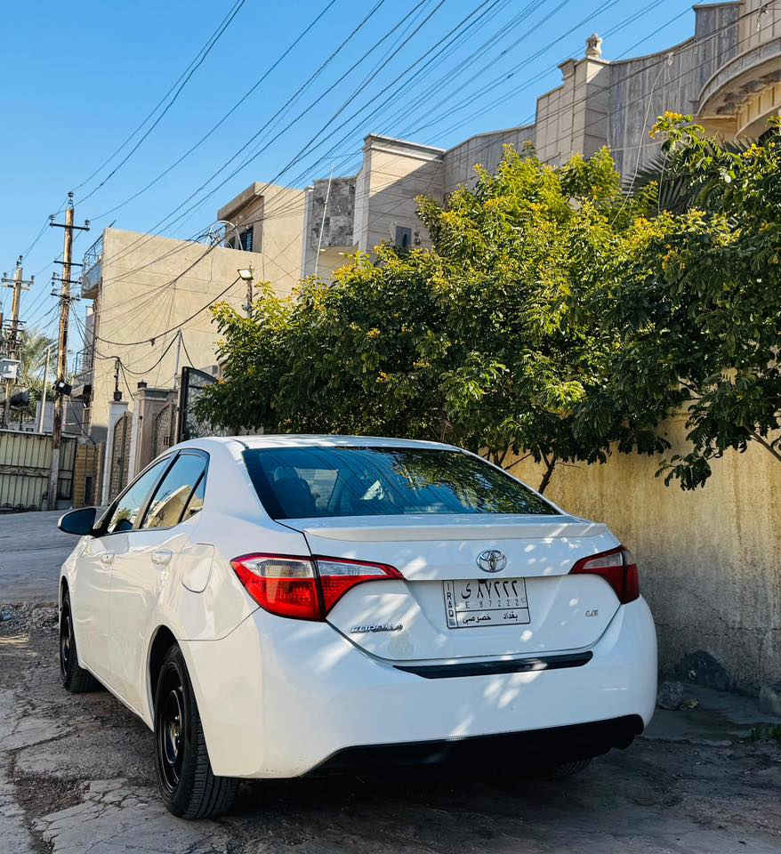 السلام عليكم اخوان
كورلا 2016 امريكي للبيع فئة Le
رقم بغداد بأسمي
حادث جنطة.وبيها سونار
ماشية 116 ميل 
گير ومحرك مكفول

للأستفسار ***********
