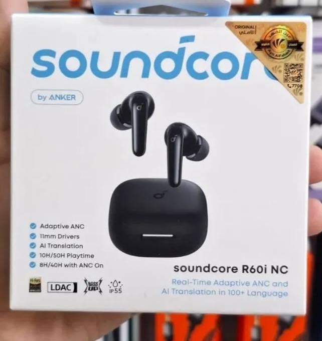 توفرت منتجات انكر ضمان عين الفهد 
باور بانك Anker Zolo (10K, 22.5W)
R60inc
R50inc
R50i v20i
سماعة انكر طوق ساوندكور لايف U2i


**إذا كنت صاحب هذا الإعلان وتريد حذفه لأي سبب، رجاءا أرسل رسالة إلى الدعم الفني**