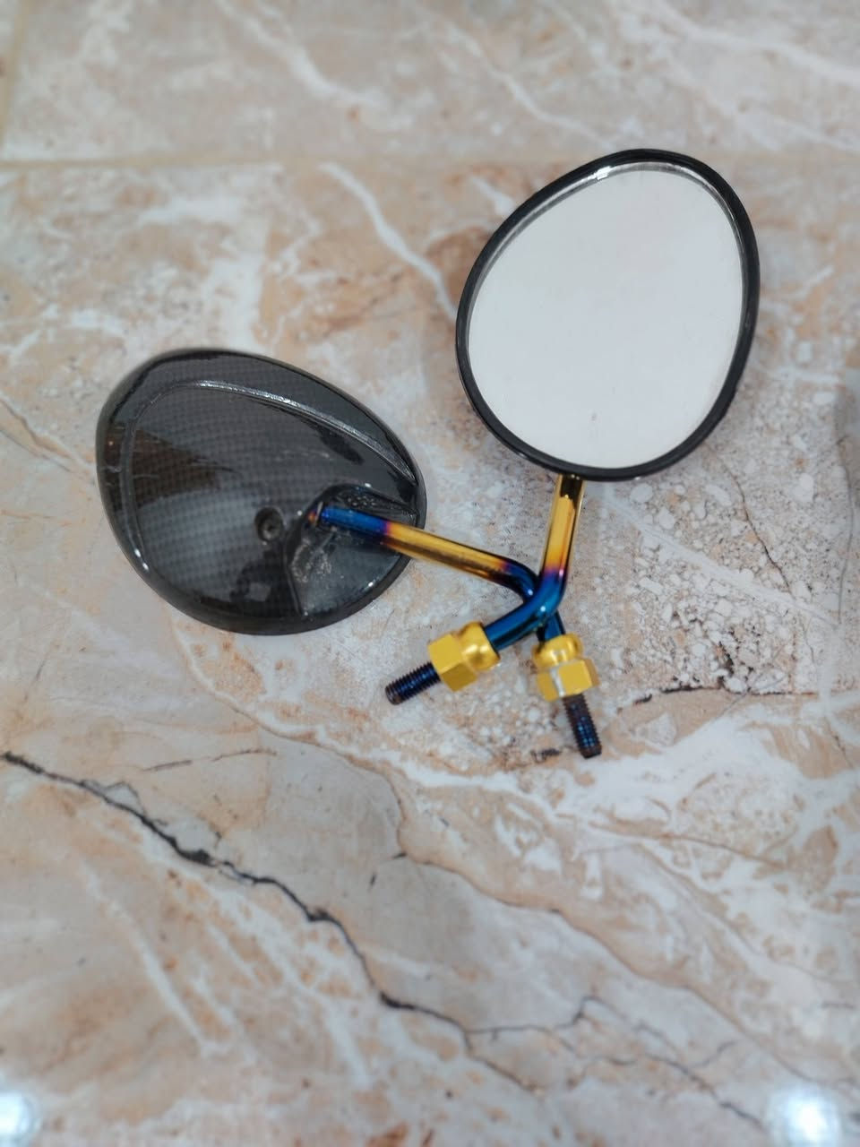 سلام عليكم متوفر ادوات  كفرات ماكس منغولي  لون كرزي بدون  كسر او فطر او شخط السعر 38 الف
مرايات كاربون فايبر جوكر جميع الدراجات السعر  7 الف
دوسه اقدام اصلي مع براغي 10الف
غلاف كشن اصلي 3 طبقات السعر 5 الف
 كلج ماكس اصلي اصلي تفصيخ السعر 35الف
قايش جلاتين شلعه معدل + خرز  اصلي تفصيخ السعر 10الف
 يوجد ورقيات + جرايد يابانيه
مكاني ناصريه حي اور للاتصال ***********
