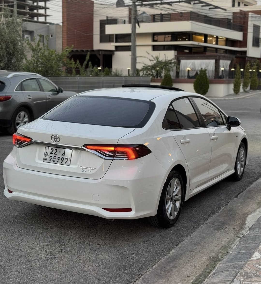 سلام عليكم كورلا هايبرد 2025 زيرووو السياره ماشية الف و نص مرقمه أربيل وفول مواصفات مكان السياره أربيل لتواصل ***********📱
