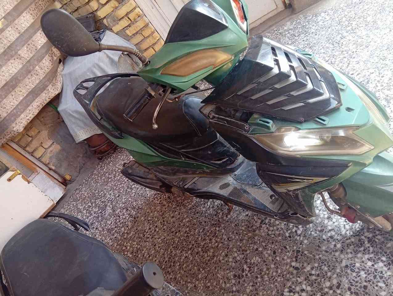 سلام عليكم دراجه 🏍️FS تايوان  نضيفه كهربائيات كلها شغاله 💯 كفرات كامله 💯 👁️‍🗨️ مجفته مره وحده بس تجفيت مضبوط السعر 250﴿قفل﴾ مكاني ميسان حي الشهداء للستفسار الاتصال على الرقم ***********  رجائاً المو شراي لا يعلق و لا يتصل رجائاً
