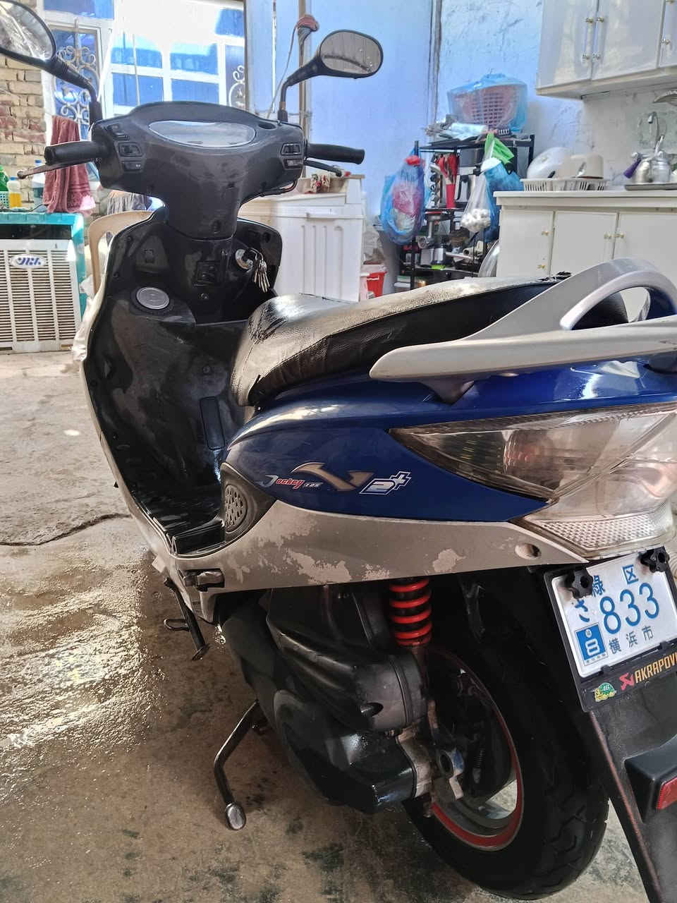 سلام عليكم
دراجه Kamco v2 كامكو ڤي تو  
طلاعات + بك لايت كرستال + مكينه 125
دراجه نضيفه مكاني شطره سعرها 950 الشراي اتصل على هذا الرقم *********** غير متواجد بل فيس
