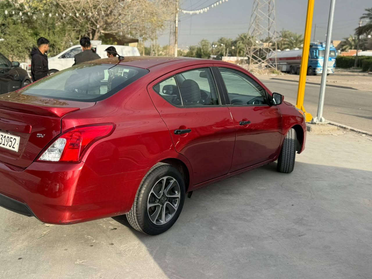 نيسان فيرسه ٢٠١٨
السياره بيه طخات بصيطه بصفحت السايق
السعر ٩٨ ورقه 
اتصال ***********
وتساب *********** بغداد, العراق
