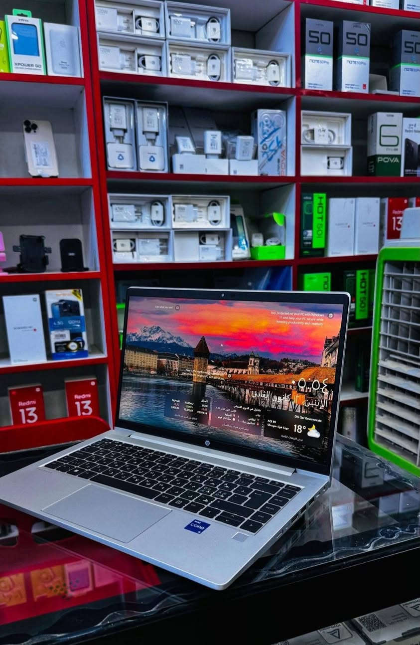 سلام عليكم
لابتوب مستخدم قليل جدا 8 ايام فقط  نظافة 100%

نوع HP

المعالج (CPU)
Intel Core i5-1135G7
الجيل: 11

🧠 الذاكرة (RAM)
8.00 جيجابايت
السرعة: 2667 MHz
🎮 كرت الشاشة (GPU)
Intel Iris Xe Graphics

💾 التخزين

SSD -256g

ملحقات كاملة
جنطة -شاحن-ماوس

السعر 335 الف

العنوان قضاء النصر شارع العيادات قرب جامع الرسول الاعظم (ص) قرب صيدلية غايب العميري
***********@إشارة
