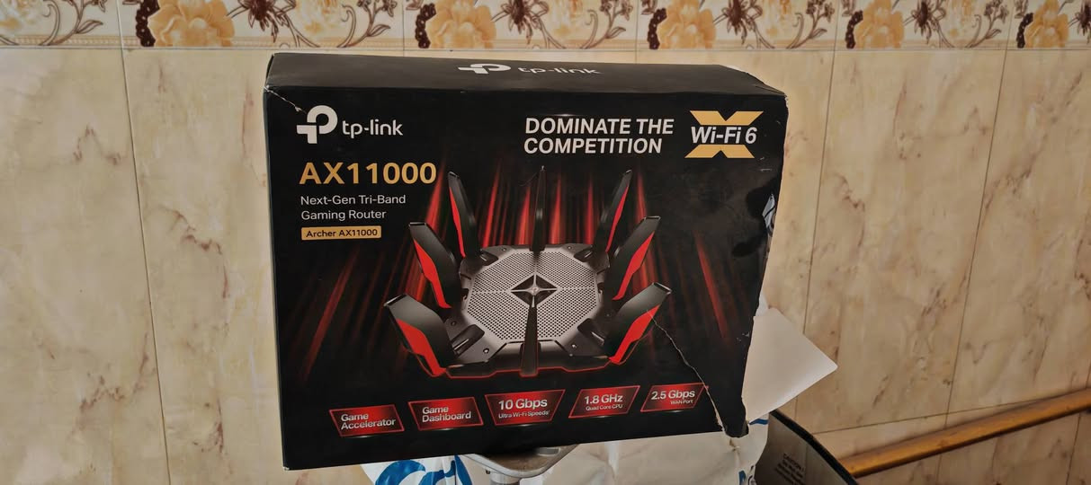 هذه راوتر للبيع راوتر قوي جدا من تبلنك كيمنك راوتر يشغل شاشات بدقه عاليه وبث عالي جدآ 4K وبث مسافات بعيدة مزود ب 8 هوائيات ومعالج قوي يتوافق مع الكيبل الضوئي بسرعات خياليه مع وصل الشراء


**إذا كنت صاحب هذا الإعلان وتريد حذفه لأي سبب، رجاءا أرسل رسالة إلى الدعم الفني**