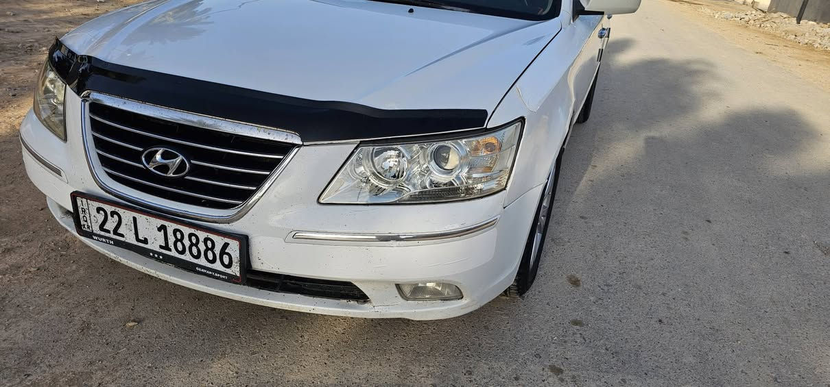 سوناتا خليجي ٢٠٠٩ كفاله
سونار مرفق فقط بارد بسيط
محرك ٢٤٠٠
رقم اربيل انكليزي ٢٠٣٠
كير محرك صدر تايرات تبريد كله فول 
السعر ١٢٢
***********
