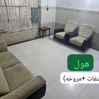 مشتمل اللايجار متكون من غرفتين وصاله وصحيات بيت حديث غريب عله شارع عام...