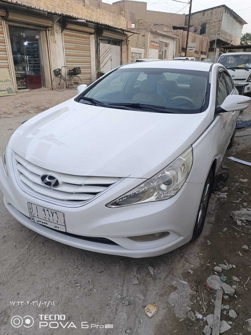 السلام عليكم تحيه طيبه ،،؟
للبيع فقط هونداي سوناتا موديل 2011 وارد خليجي محرك 2400 ما مفتوح عل شركه دوش حداديه جديده تخم تاير جديد رقم بابل سنويه لنهايه 2027 تحويل مباشر 
 داخل بيجي
 شاشه ايباد 
اشاير بل مري 
مري شفط
تحكم ستيرن 
بيهه صبغ دواير الجاملغات الخلفيه اثر خياسات و سطح قبق الجنطه اثر شخط باقي السياره مكفوله من الصبغ والفتح والتبديل السياره اي دواخل ما بيهه عل شركه 
السعر /113 و بيهه مجال 
العنوان/ بابل محاويل 
للاستفسار /***********
