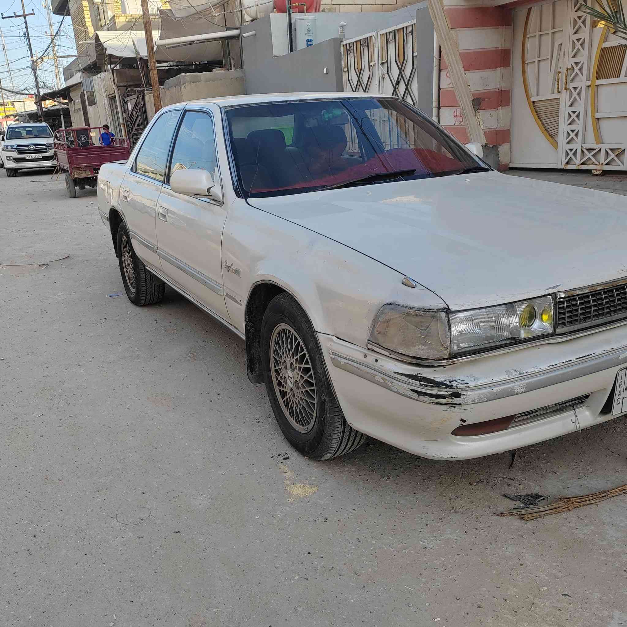 كرستا مسطره   مديل ١٩٩١   السياره جاهزه مكينه وكير. ونجي خير من الله  كهربائيات كلها شغاله  الحداديه. زينه  رقم بصره الماني  بسمي.  شرط المداور. 
مكانها  كرمة بني سعيد مكلف بلنشر *********** السعر ٣٦ ورقه
