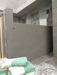 لبخ اسمنت • جص • واجهات