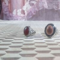 عقيق يماني قديم • جزع يماني بقراني • البصرة المعقل