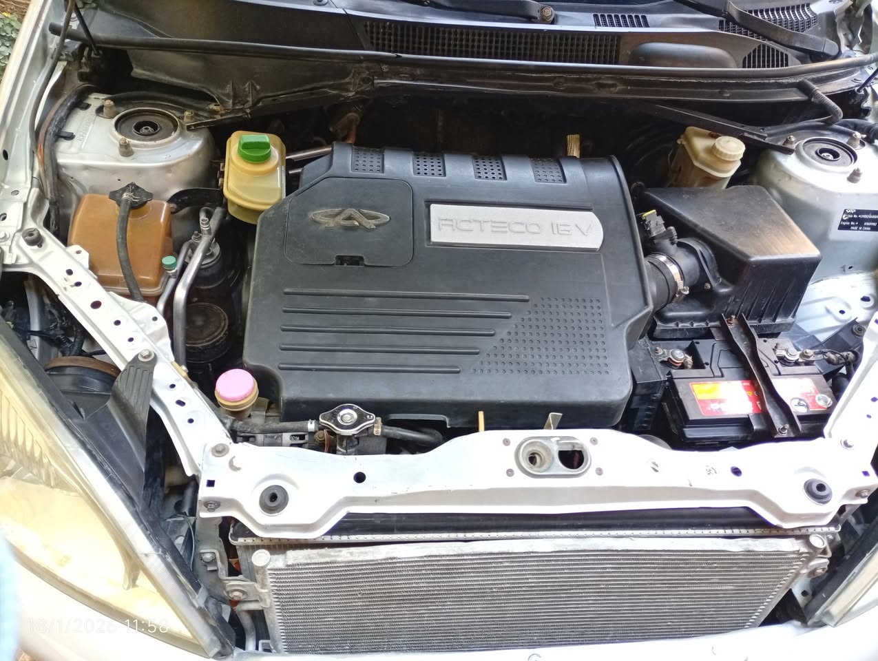 تيكو موديل 2011
كير ميكانيكي ( مرغوب ) محرك 2000 (جديد) 

تدفئة تبريد يشتغلن السيارة مناقصها شي مكفولة من الضربة فقط (صبع بنيد اثر جراد) موجود الصور والسونار قبل لينصبغ البنيد

دوشمة جديدة. لايتاتها فول 

شرط قطرة خياس ما بيها .

محرك جديد زيرو قبل 5 اشهر مبدلي 

السيارة باسمي

سنوية 2031

هزة جديدة 

السعر 63 $
*********** واتساب
مكاني بغداد:  حي العامل
