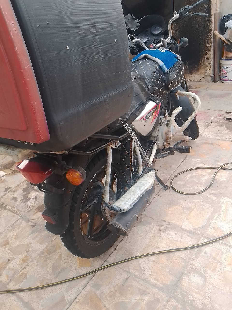 محتاج و متوازي كلش ع البيع
بوكسر موديل 22 بدون اوراق وشرط الكفاله من السرقة والقانونيات.    وين مايعجبك شغل واطلع نقص بالدشبول 
السرعه و الانارة طافية 

سلف هندر كهربائيات هورن عالي ناصي اشاير كلها شغاله تجي وتفحص وياها ملحقاتها مافتح كلشي منها 
لسعر ٩٥٠.  مطلوب عليها واريد اوفي الناس الطيبه 
عنوان بغداد علوة الرشيد ***********
