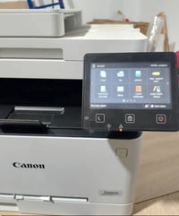 طابعة كانون • شاشة لمس • نقص حبر