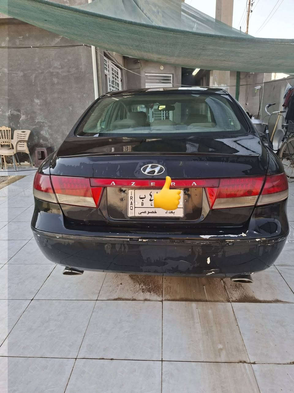 ازيره ٢٠٠٦
رقم بغداد سنويه قبل شهر نتهت 
محرك٣٣٠٠   ٦ سلندر  بدايه تبخير 
صدر امامي خلفي قبل اقل سنه مسوينه 
كير اوتماتيك 
تبريد عوزه بس كمبريسر 
تخم تاير جديد
باتري جدير 

سياره عوزها ترتيب 
السعر 68 $ بيها مجال 

مكان السياره المدائن ناحيه الوحده 

***********
