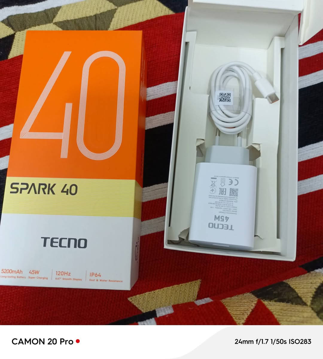 سلام عليكم جهاز للبيع
تكنو سبارك 40 جهاز جديد بلباكيت 
اخذته هديه ومصارت اشتريته ب170 
مكاني الاعظميه ***********
