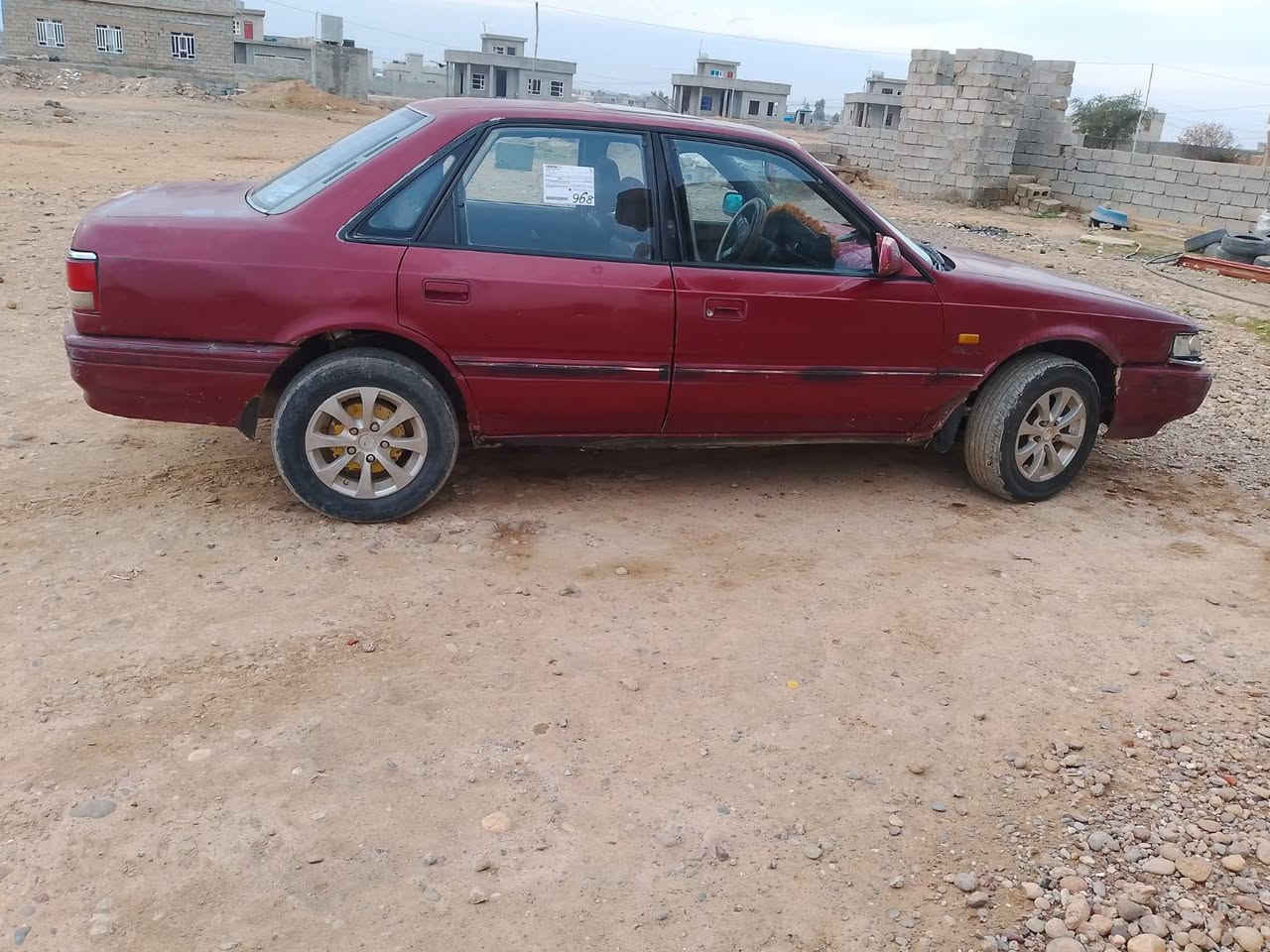 مازده 626 
الموديل 91
اللون ماروني 
4 سلندرالطراز مازدا 626
المحرك : 2.0 لتر، 4 سلندر
ناقل الحركة يدوي. 
للبيع المكان قريه سديره مكلف بالنشر فقط اتصل  *********** 
السعر  ب 37 وبيها مجال  يرهم مقدمه وبالشهر 
وشرط الكفيل
