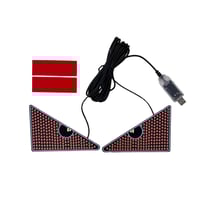 كامرة وشاشة سيارة • كام امامي وخلفي • عيون الشيطان USB