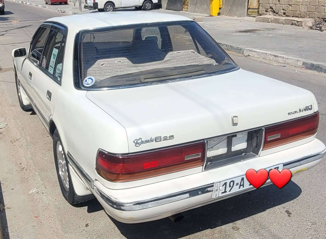 سلام عليكم  مارك كربلائي موديل ١٩٩١ رقم كربلاء دولي سنويه جديده راعيها بصره  مكفوله من كص وضربه بيها مكانات صبغ فقط محرك ٢٥٠٠ جديد حداديه جديده تخم تاير جديد  تبريد بس كمبريسر عاطل كهربائيات كلها كامله
السعر ٥٥ وبيها مجال قليل عنوان القبله 
***********
