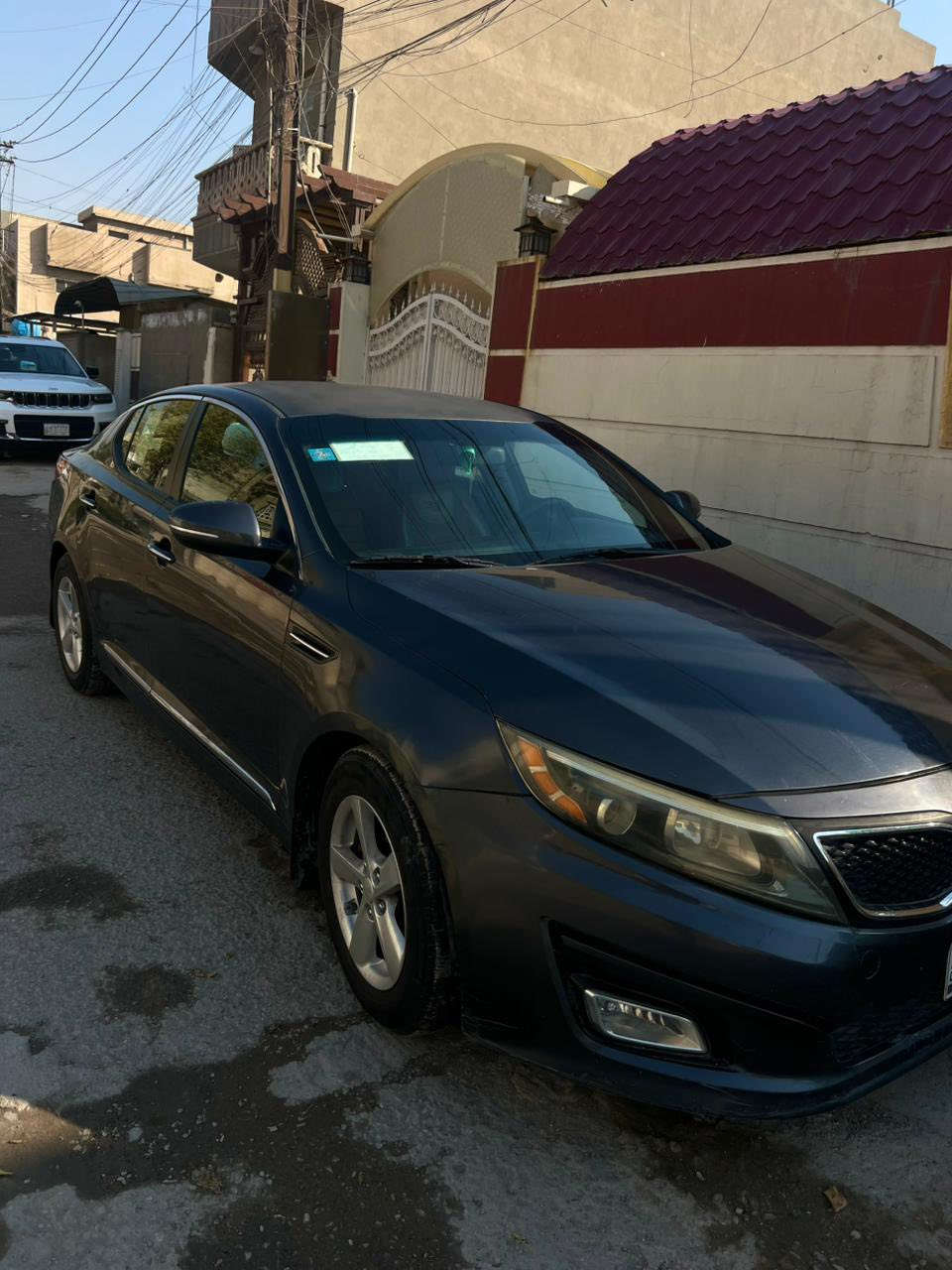 السلام عليكم كيا أوبتيما ٢٠١٥ نظافة فول لون فيلي مميز حادثها چاملغ و بنيد محرك ٢٤٠٠ ماشية ١١٢،٠٠٠ ميل ، كاميرا خلفية بيها شاشة ايرباگات ٦ سليمة كلها السعر ١٠٥ 
***********
مكاني بغداد
