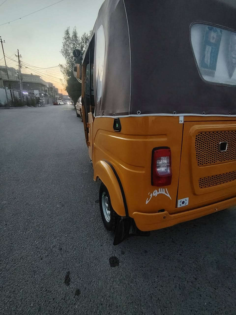 سلام عليكم تكتك للبيع رقم وسنويه رقم بغداد موديل 22شهر11 المكان الزعفرانية السعر 8ملاين الرقم ***********
