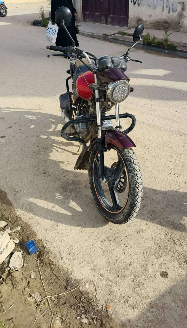 السلام عليكم دراجه ناريه امزت ناصي اوراق كامل  الستفسار عله الرقم***********
الخاص مفتوح
