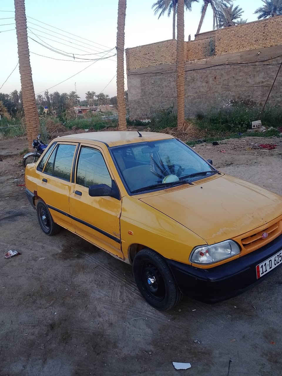 سلام عليكم سايبا للبيع مديل 2011 شواصي و تخوم تاير جديد.غرامات وهيئه امصفره وگير محرك جديد. المكان الكوفه .السعر 25 وبيها مجال وهذا رقمي ***********
